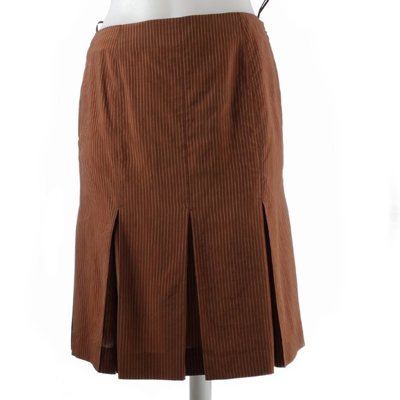 Jean-Paul GAULTIER FEMME Brown Skirt sz 40 - Picture 3 of 11